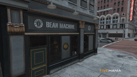 FIVEM Bean Machine | Cozy Coffee Shop MLO | Interior & Exterior | Custom Props | Add-On | Optimized | Fivem Ready | High Quality — image 2
