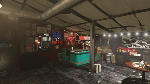 FIVEM Lost Stab City V3 | Biker Clubhouse MLO | Interior & Exterior | Bar Area | Office Space | Garage | Add-On | Optimized | Fivem Ready | High Quality — image 11
