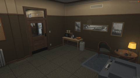 FIVEM Sandy Sherif Department | Lore-Friendly Police Station MLO | Interior & Exterior | Jail Cells | Offices | Reception Area | Add-On | Optimized | Fivem Ready | High Quality — image 8
