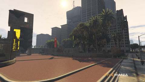 FIVEM Legion Square And Sewers Reworked | Expanded Map MLO | Underground Parking & Sewers | Exterior Overhaul | Add-On | Optimized | Fivem Ready | High Quality — image 19