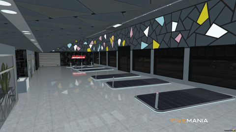 FIVEM Vespucci Sports Dealership | Modern Vehicle Dealership MLO | Interior & Exterior | Offices & Showroom | Add-On | Optimized | Fivem Ready | High Quality — image 5
