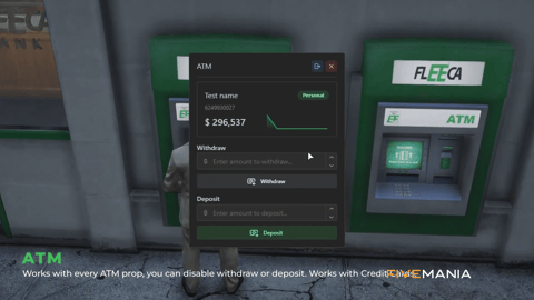 FIVEM Advanced Banking | Comprehensive Banking System | Dashboard & Transactions | Accounts & Loans | Card Hacking | Add-On | Optimized | Fivem Ready | High Quality, image 15