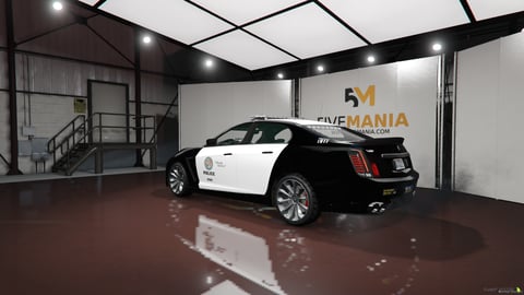 FIVEM Dodge Charger | Lore Friendly Police Sedan | Working Lights | Police Livery | Custom Wheels | Add-On | Optimized | Fivem Ready | High Quality, image 8