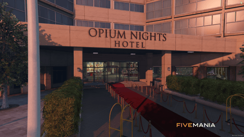 FIVEM Opium Nights Hotel | Luxury Hotel MLO | Interior & Exterior | Multiple Rooms | Custom Props | Add-On | Optimized | Fivem Ready | High Quality — image 5