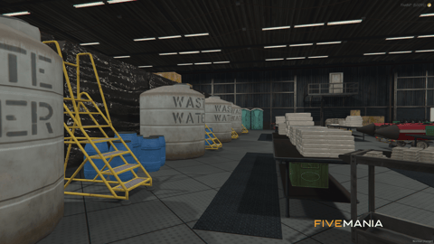 FIVEM Coke Lab | Underground Drug Production MLO | Interior & Exterior | Add-On | Optimized | Fivem Ready | High Quality — image 6