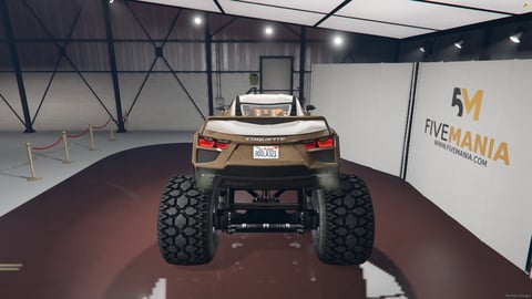 FIVEM Coquette D102 | Monster Truck Sports Car Add-On | Custom Suspension | Big Wheels | Interior & Exterior | Add-On | Optimized | Fivem Ready | High Quality, image 5