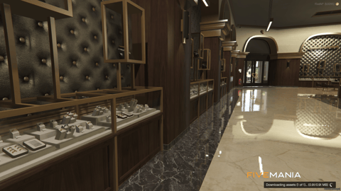 FIVEM Rocks In Socks Jewlery Store | Luxury Jewelry Store MLO | Interior & Exterior | Custom Props | Detailed Design | Add-On | Optimized | Fivem Ready | High Quality — image 10