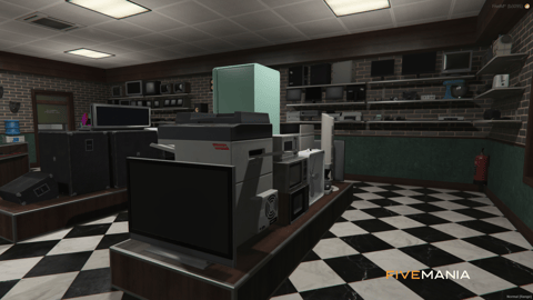 FIVEM Pawn Shop | Detailed Business MLO | Interior & Exterior | Office & Storage | Custom Props | Add-On | Optimized | Fivem Ready | High Quality — image 9
