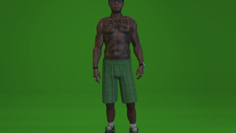 Alvarg Smokey | Male Ped | Multiple Outfits | Optimized & Fivem Ready [Add-On] — image 6