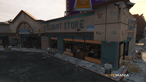 FIVEM Binco Clothing Shop | Custom Clothing Store MLO | Interior & Exterior | Modern Design | Optimized | Add-On | Fivem Ready | High Quality — image 18