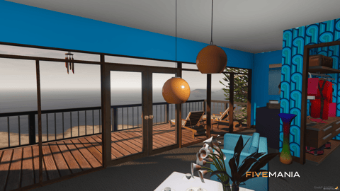 FIVEM Paleto Villa | Luxury Cliffside MLO | Interior & Exterior | Ocean Views | Add-On | Optimized | Fivem Ready | High Quality — image 18