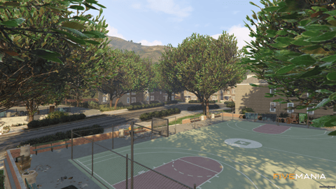 FIVEM Mirrorparkside Hood | Residential Neighborhood MLO | Basketball Court & Custom Houses | Optimized | Fivem Ready | High Quality | Add-On — image 3