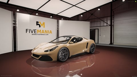 FIVEM Ocelot Estancia | Realistic Sports Car Add-On | Detailed Interior | Optimized | Fivem Ready | High Quality — image 3