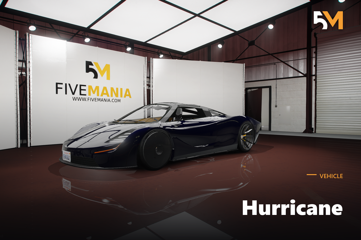 FIVEM Hurricane | Realistic Sports Car [Unbadged] Add-On | Optimized | Fivem Ready | High Quality