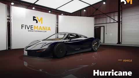 FIVEM Hurricane | Realistic Sports Car [Unbadged] Add-On | Optimized | Fivem Ready | High Quality cover