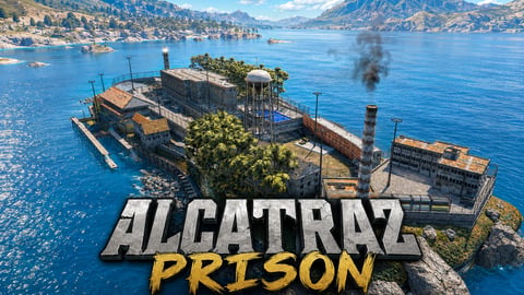FIVEM Alcatraz Prison | Massive Island Prison MLO | Interior & Exterior | Detailed Cells | Optimized | Fivem Ready | High Quality cover