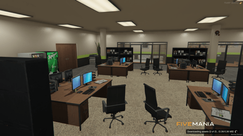 FIVEM Gruppe Sechs Headquarters | Lore-Friendly Corporate Headquarters MLO | Interior & Exterior | Multiple Offices | Meeting Rooms | Locker Rooms | Add-On | Optimized | Fivem Ready | High Quality — image 6