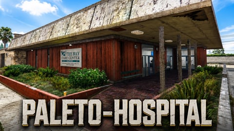 FIVEM Paleto Hospital | Functional Hospital MLO | Interior & Exterior | Reception | Morgue | Add-On | Optimized | Fivem Ready | High Quality cover