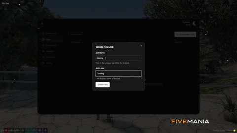 FIVEM Jobs Creator | Advanced Job Management Script | Custom Jobs | Boss Menus | Stashes | Crafting | Teleports | Add-On | Optimized | Fivem Ready | High Quality, image 8