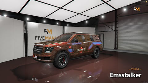 FIVEM Emsstalker | Post-Apocalyptic EMS SUV [Unbadged] Add-On | Custom Textures | Liveries | Optimized | Fivem Ready | High Quality, image 6