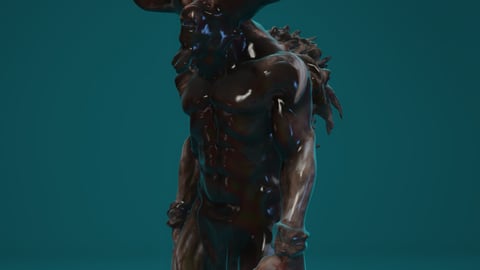 Crush | FiveM Male Ped | Demonic Monster Character | Multiple Outfits | Optimized & Fivem Ready [Add-On] cover