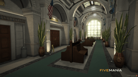FIVEM City Hall Downtown | Grand Government MLO | Interior & Exterior | Add-On | Optimized | Fivem Ready | High Quality — image 15
