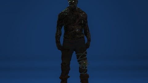 Uriasfire | FiveM Male Ped | Monster Creature | Multiple Outfits | Optimized & Fivem Ready [Add-On], image 5