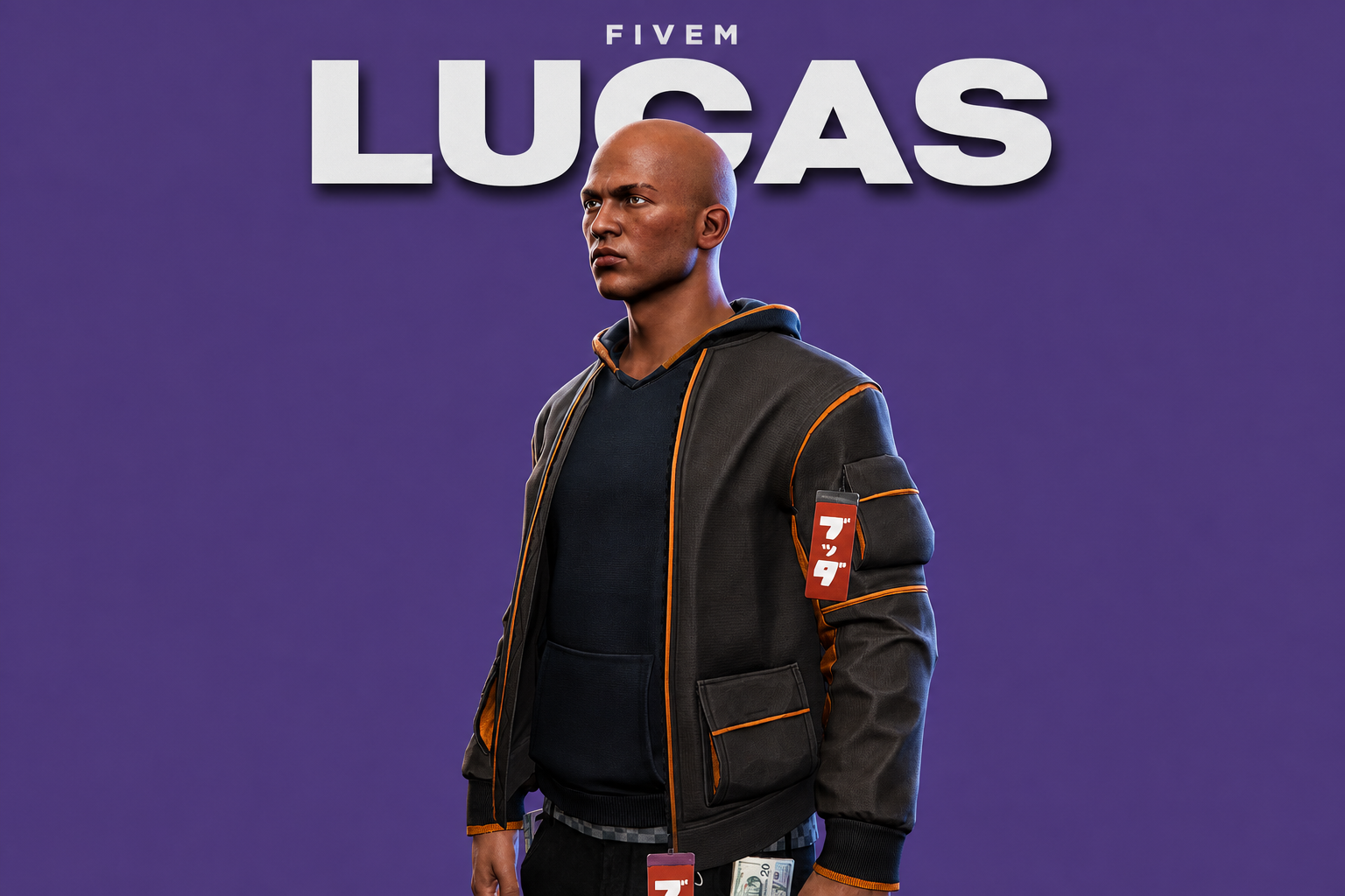 Lucas | Male Ped | Multiple Outfits | Optimized & Fivem Ready [Add-On]