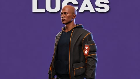 Lucas | Male Ped | Multiple Outfits | Optimized & Fivem Ready [Add-On] cover