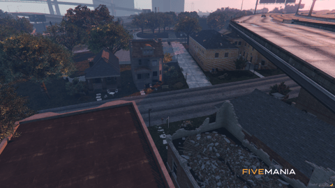 FIVEM Chicago Bridge Hood | Urban Neighborhood Map Edit | Multiple Buildings & Props | Add-On | Optimized | Fivem Ready | High Quality — image 3
