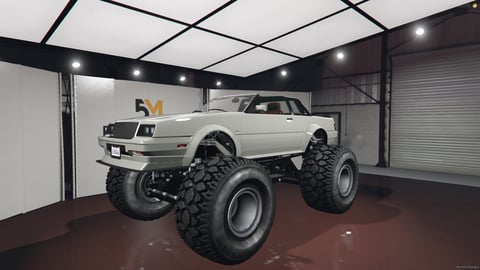 FIVEM Fac2 | Monster Truck Car [Unbadged] Add-On | Custom Build | Huge Tires | Unique Design | Add-On | Optimized | Fivem Ready | High Quality, image 3