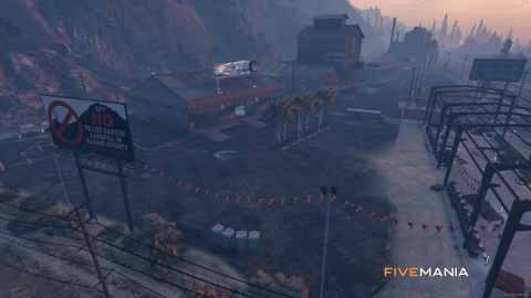 FIVEM Paleto Bennys | Custom Mechanic Shop MLO | Interior & Exterior | Lounge Area | Stunt Track | Custom Props | Add-On | Optimized | Fivem Ready | High Quality — image 3
