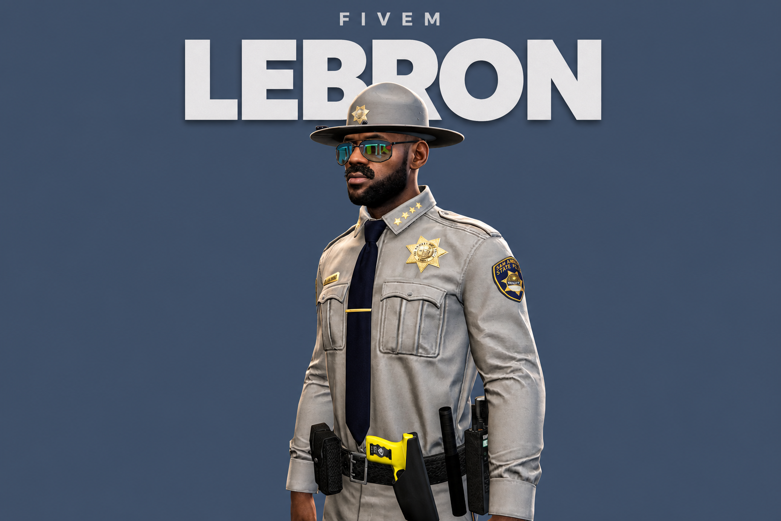 Lebron | Male Ped | Multiple Outfits | Optimized & Fivem Ready [Add-On]