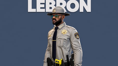 Lebron | Male Ped | Multiple Outfits | Optimized & Fivem Ready [Add-On] cover