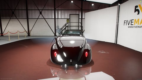 FIVEM Choptop66 | Custom Classic Car [Unbadged] Add-On | Open Top | Custom Wheels | Working Lights | Optimized | Fivem Ready | High Quality — image 6