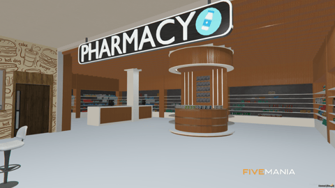 FIVEM Downtown Medical Center | Comprehensive Hospital MLO | Interior & Exterior | Reception & Patient Rooms | Operating Theaters & Canteen | Add-On | Optimized | Fivem Ready | High Quality — image 6