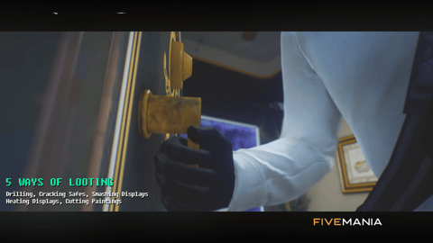 FIVEM Vangelico Heist v2 | Advanced Jewelry Store Robbery Script | Multi-Map Support | 5 Looting Methods | Add-On | Optimized | Fivem Ready | High Quality, image 13