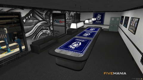 FIVEM Aztecas Hood | Custom Gang Territory MLO | Interior & Exterior | Bar & Pool Tables | Basketball Court | Add-On | Optimized | Fivem Ready | High Quality — image 14