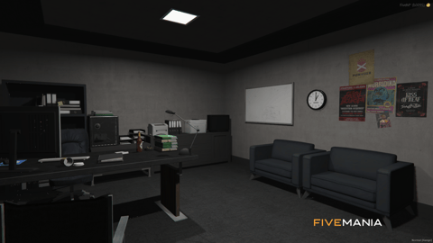 FIVEM Burning Motors Club | Exclusive Motor Club MLO | Interior & Exterior | Garage & Bar | Meeting Room | Tattoo Parlor | Add-On | Optimized | Fivem Ready | High Quality — image 23
