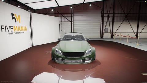 FIVEM C63 | Realistic Sports Car [Badged] Add-On | Optimized | Fivem Ready | High Quality — image 4