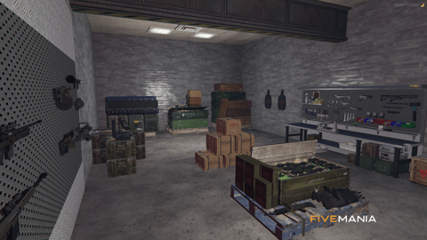 FIVEM Inferno Boxing Club | Multi-Level Boxing Club MLO | Interior & Exterior | Training Facilities | Bar & Lounge | Spectator Seating | Add-On | Optimized | Fivem Ready | High Quality — image 8