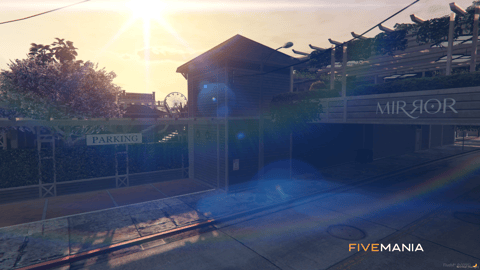 FIVEM Mirror Restaurant | Luxury Multi-Level Restaurant MLO | Interior & Exterior | Outdoor Bar | Rooftop Lounge | Custom Props | Add-On | Optimized | Fivem Ready | High Quality — image 5