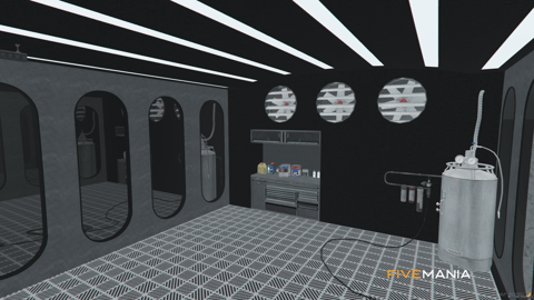 FIVEM Underground Mechanic | Modern Multi-Level Garage MLO | Interior & Exterior | Custom Props | Rooftop Helipads | Vehicle Lifts | Add-On | Optimized | Fivem Ready | High Quality — image 13
