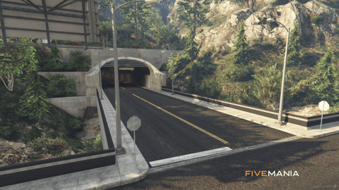 FIVEM Paleto Tunnel | Custom Map Extension | Interior & Exterior | Working Lights | Optimized | Fivem Ready | High Quality | Add-On — image 8