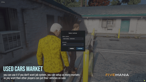FIVEM Used Car Business | Comprehensive Dealership Script | Vehicle Sales & Contracts | Test Drives | Inspection | Add-On | Optimized | Fivem Ready | High Quality, image 41