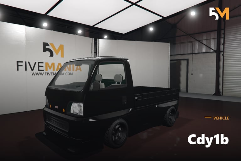 FIVEM Cdy1b, Compact Pickup Truck [Unbadged] Add-On