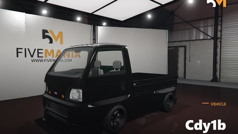 FIVEM Cdy1b | Compact Pickup Truck [Unbadged] Add-On | Custom Wheels | Lowered Stance | Detailed Interior & Exterior | Optimized | Fivem Ready | High Quality cover