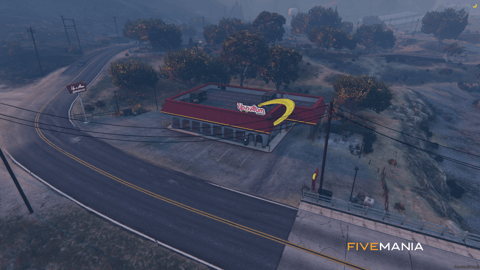 FIVEM Grapeseed Package | Multi-Location MLO Bundle | Police Station | Fast Food Diner | Rustic Office | Interior & Exterior | Add-On | Optimized | Fivem Ready | High Quality — image 40