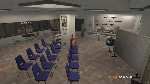 FIVEM Fib Secret Building | Secret Government Facility MLO | Interior & Exterior | Multiple Offices | Armory | Add-On | Optimized | Fivem Ready | High Quality — image 24