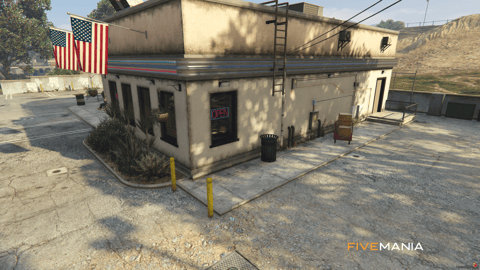 FIVEM Route 68 Diner | Classic American Diner MLO | Interior & Exterior | Detailed Kitchen | Office & Restrooms | Add-On | Optimized | Fivem Ready | High Quality — image 4